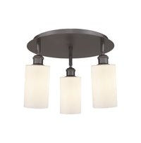 Ballston Semi-Flush Satin Nickel Brass