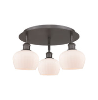 Ballston Semi-Flush Mount Satin Nickel