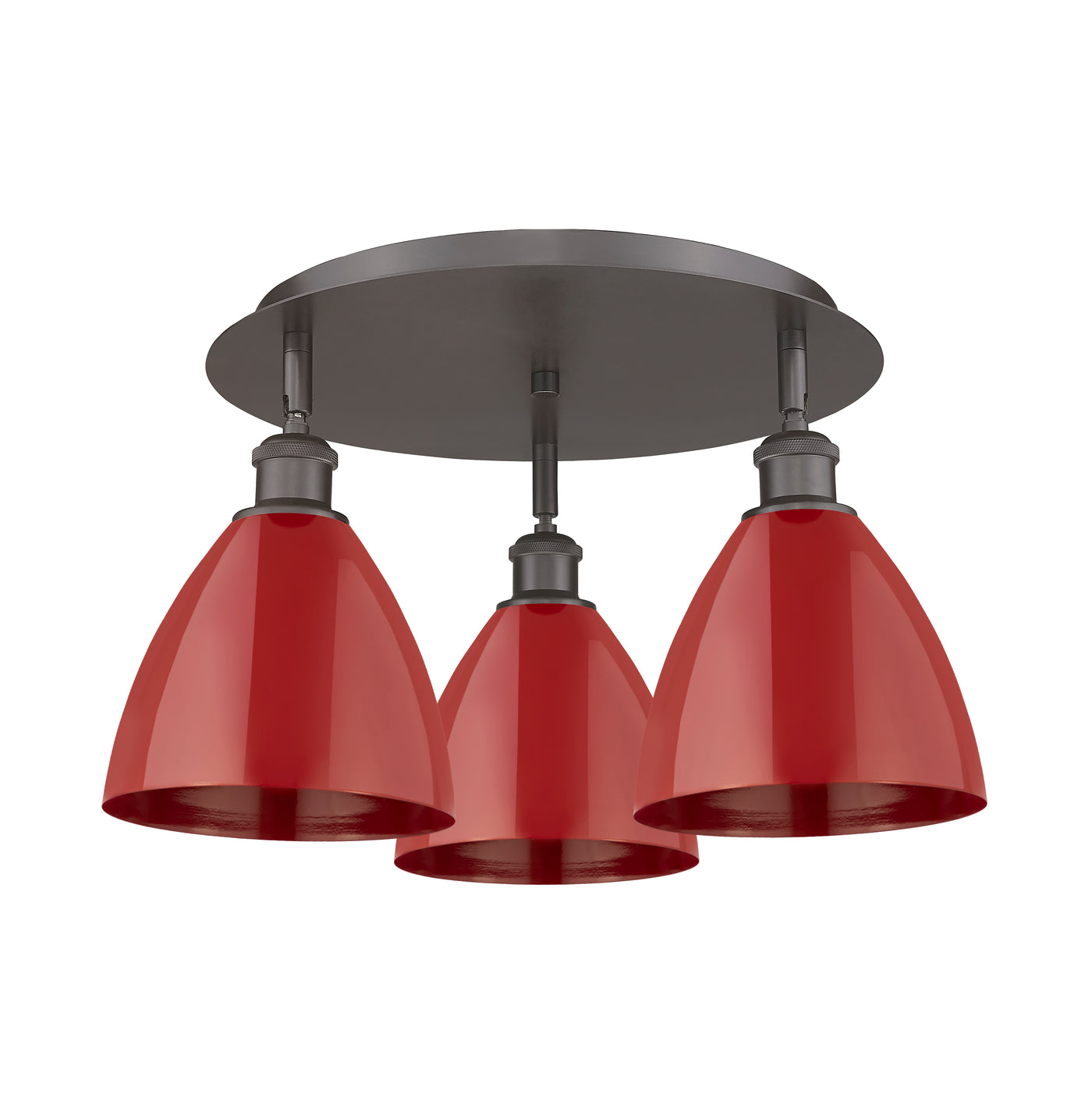Ballston Semi-Flush Mount Satin Nickel