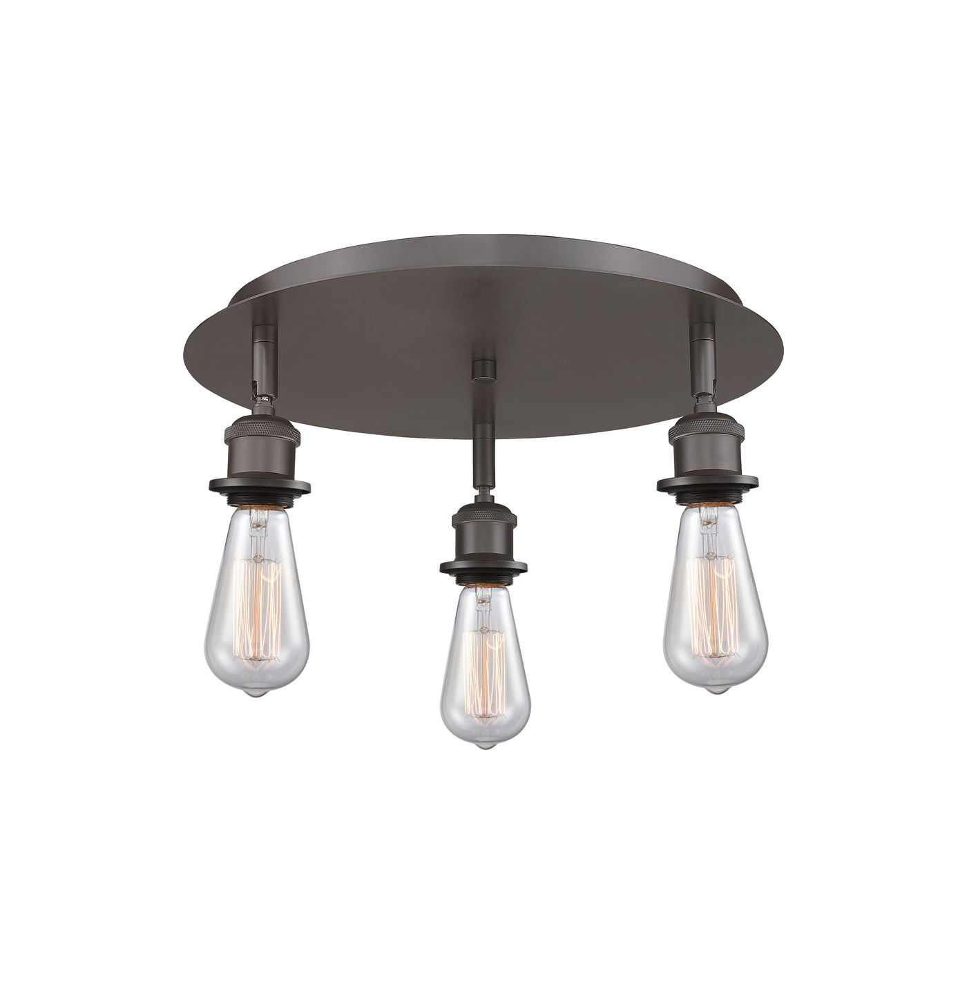 Ballston Semi-Flush Mount Satin Nickel