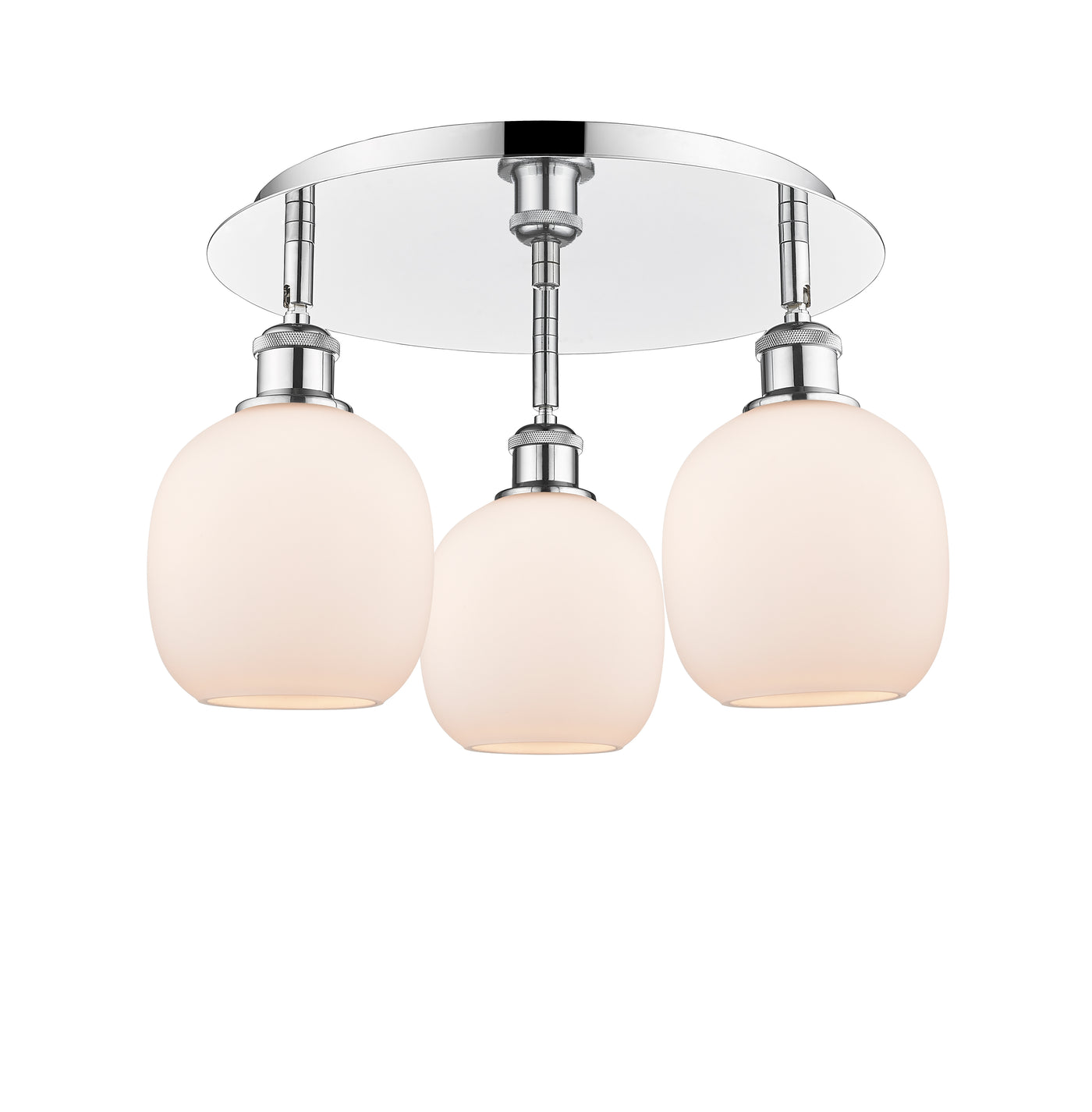 Ballston Semi-Flush Mount Satin Nickel