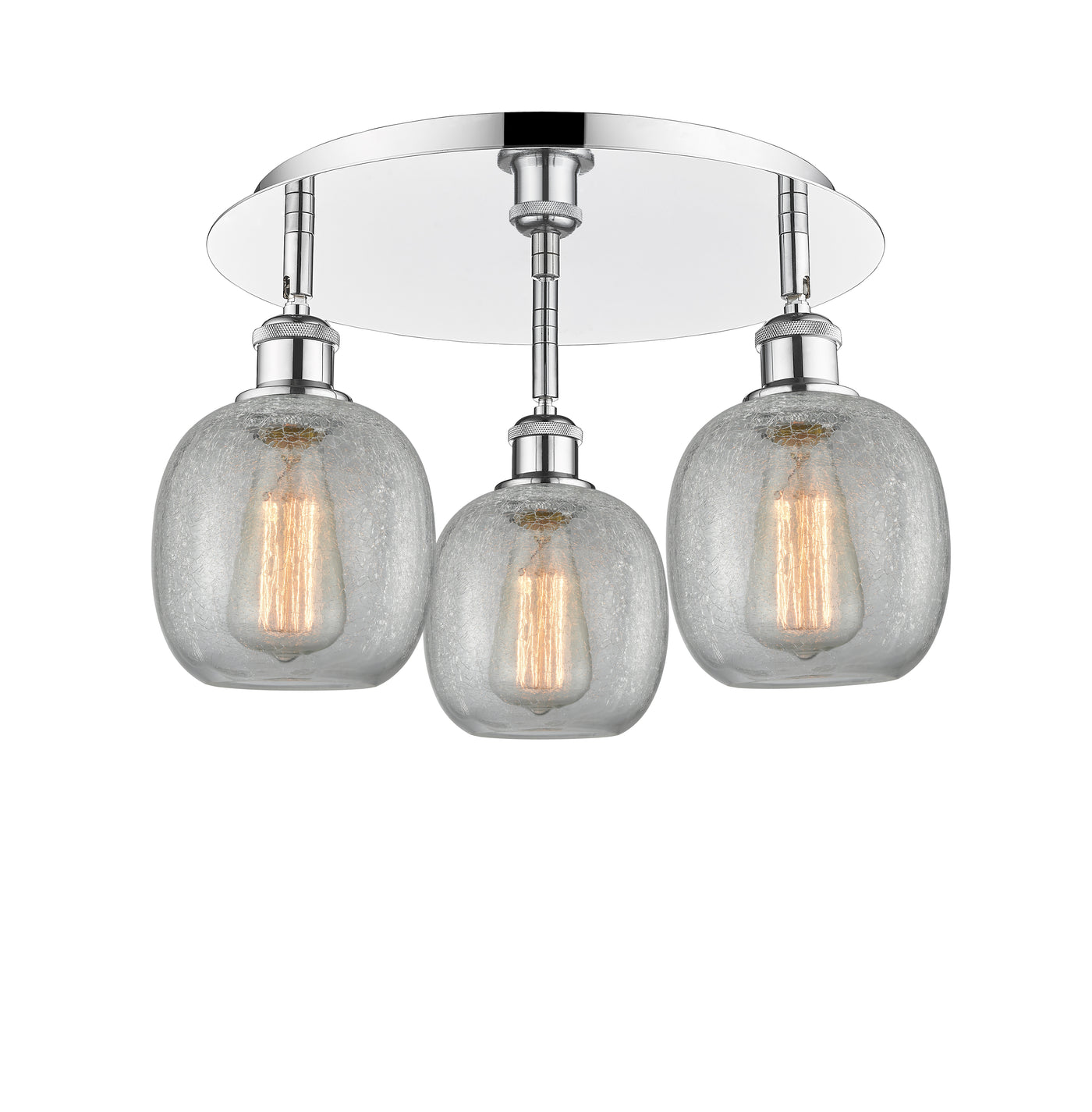 Ballston Semi-Flush Mount Satin Nickel
