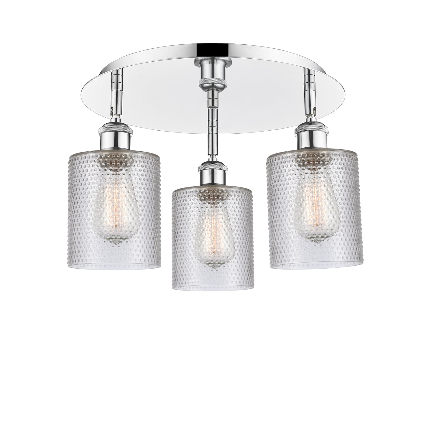 Ballston Semi-Flush Mount Satin Nickel