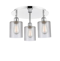 Ballston Semi-Flush Mount Satin Nickel
