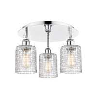 Ballston Semi-Flush Mount Satin Nickel