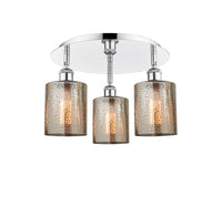 Ballston Semi-Flush Mount Satin Nickel