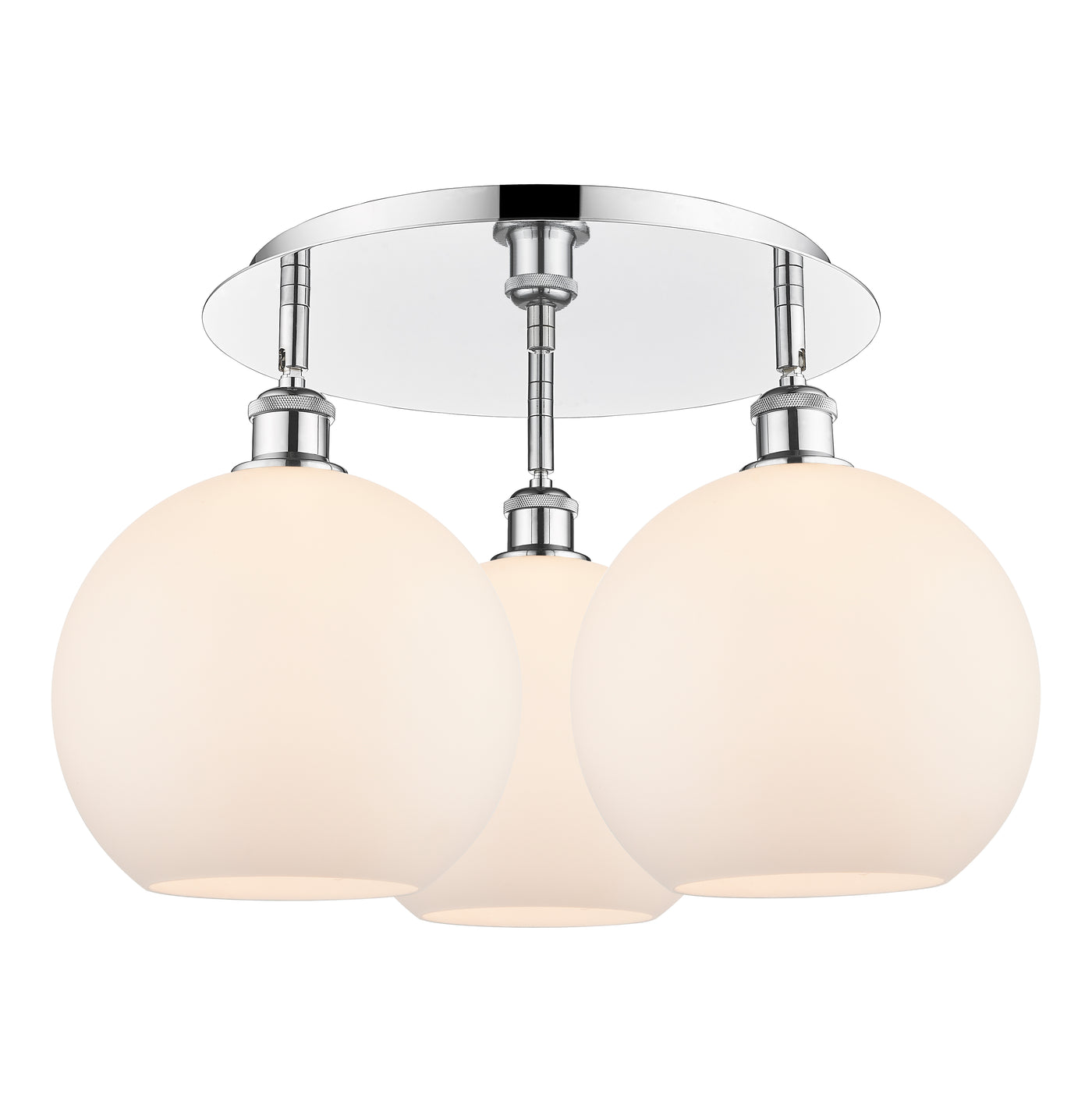 Ballston Semi-Flush Mount Satin Nickel