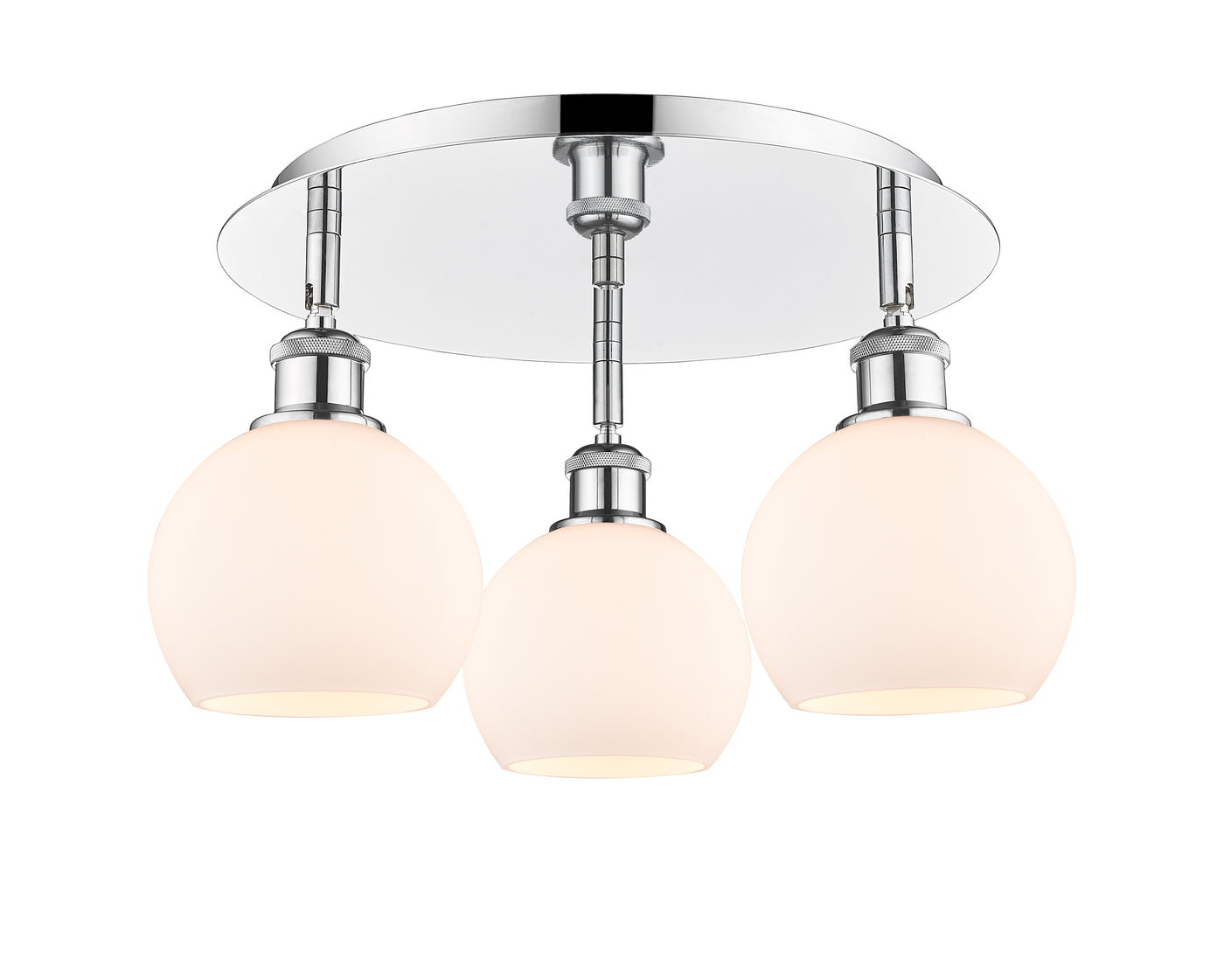 Ballston Semi-Flush Mount Satin Nickel