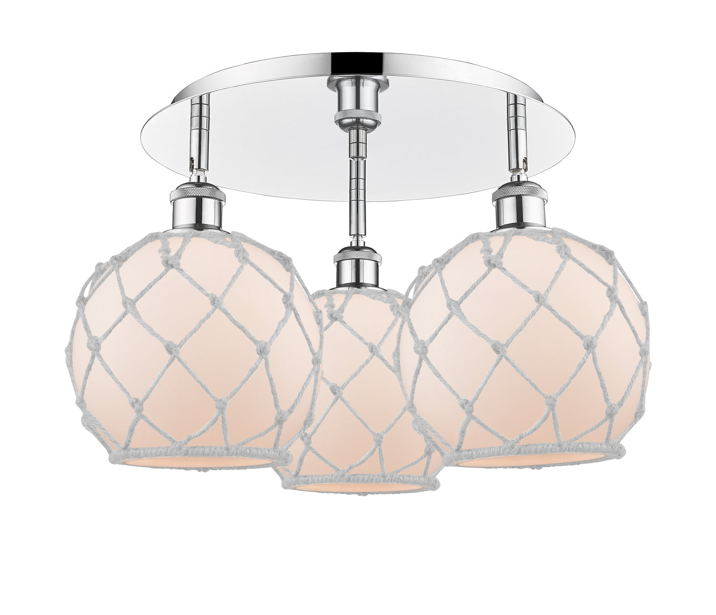 Ballston Semi-Flush Mount Satin Nickel