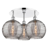 Ballston Semi-Flush Mount Satin Nickel