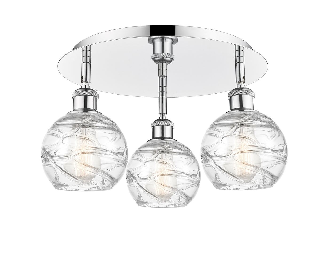 Ballston Semi-Flush Mount Satin Nickel Finish