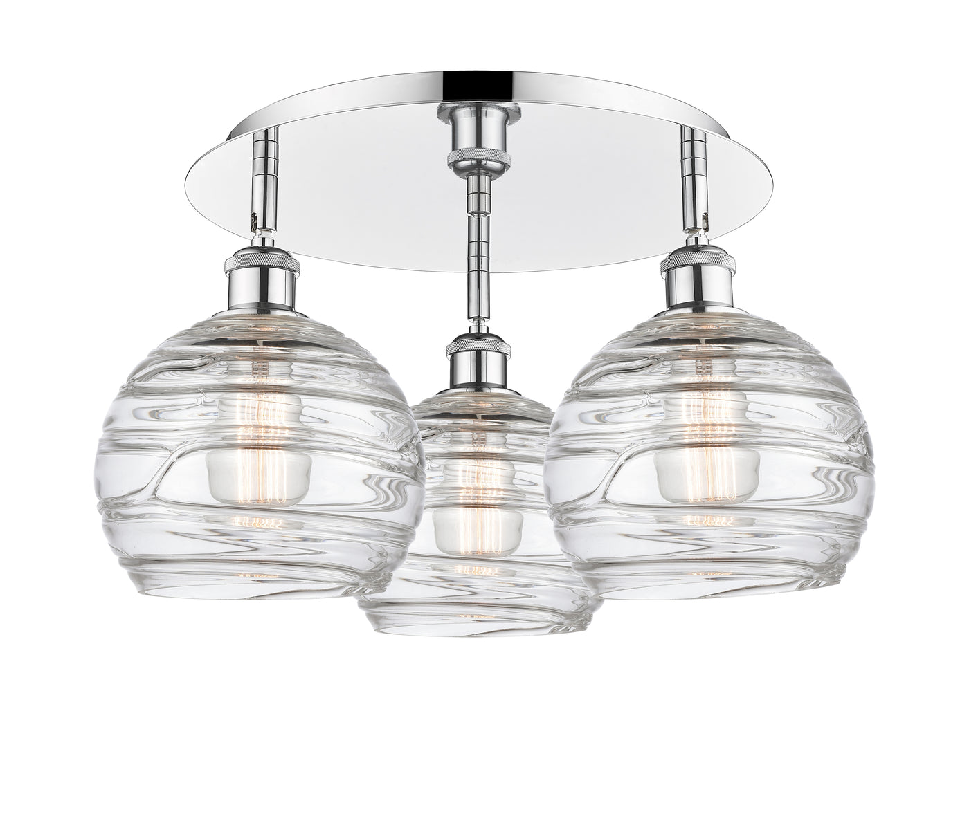 Ballston Semi-Flush Mount Satin Nickel