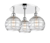 Ballston Semi-Flush Mount Satin Nickel