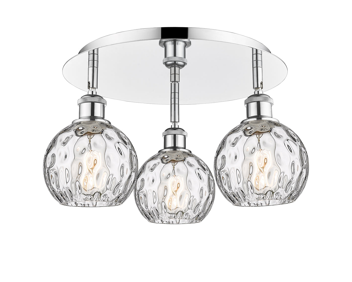Ballston Semi-Flush Mount Satin Nickel