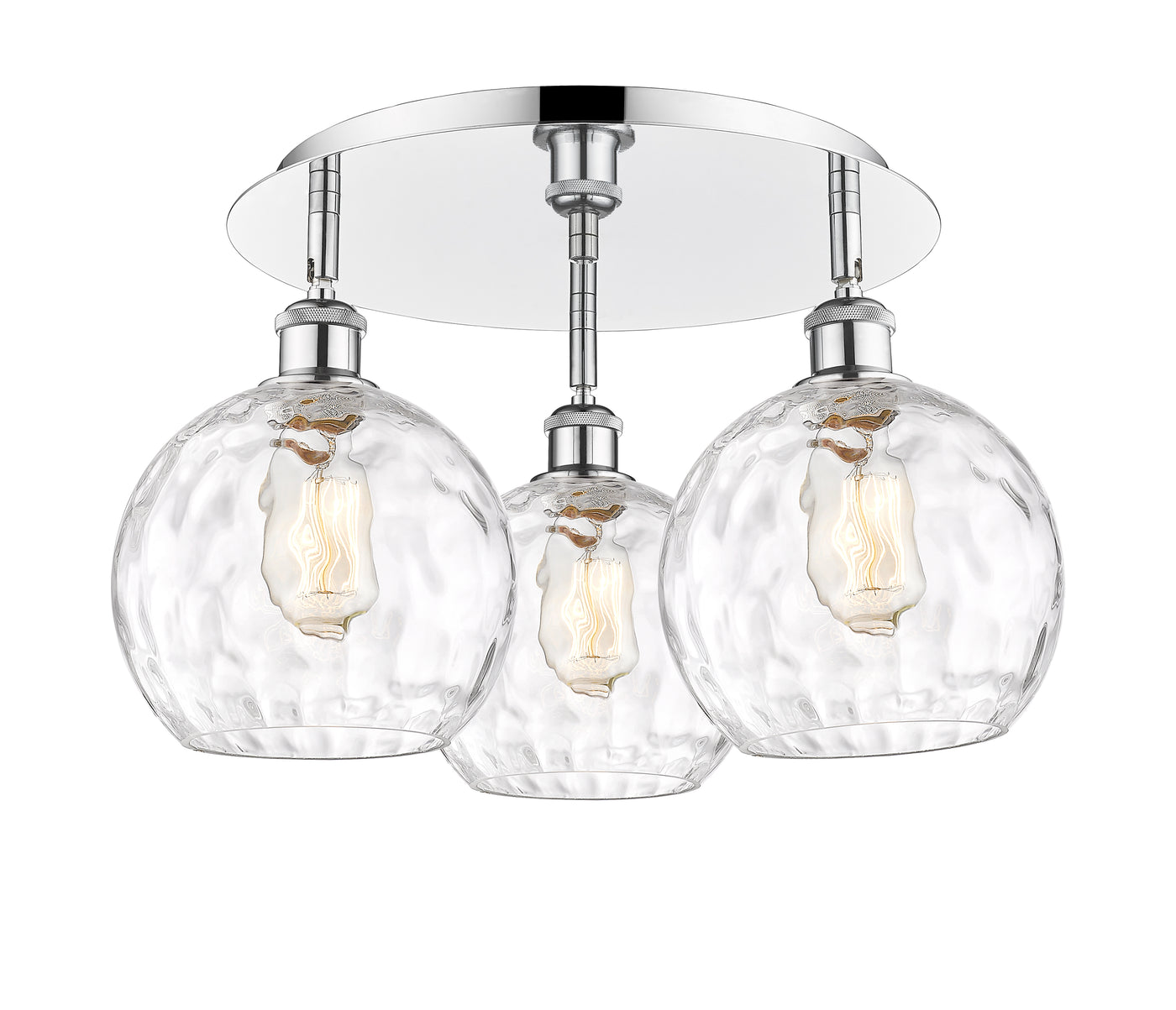 Ballston Semi-Flush Mount Satin Nickel