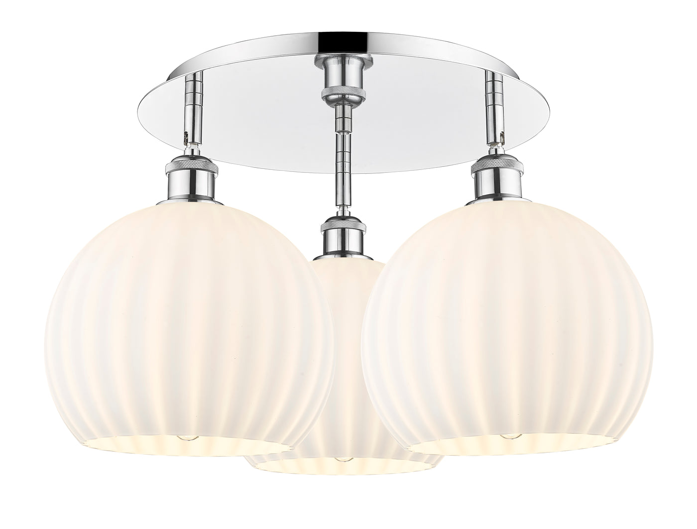 Ballston Semi-Flush Mount Satin Nickel