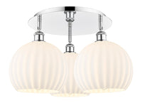 Ballston Semi-Flush Mount Satin Nickel