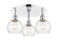 Ballston Semi-Flush Mount Satin Nickel