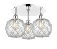 Ballston Semi-Flush Mount Satin Nickel