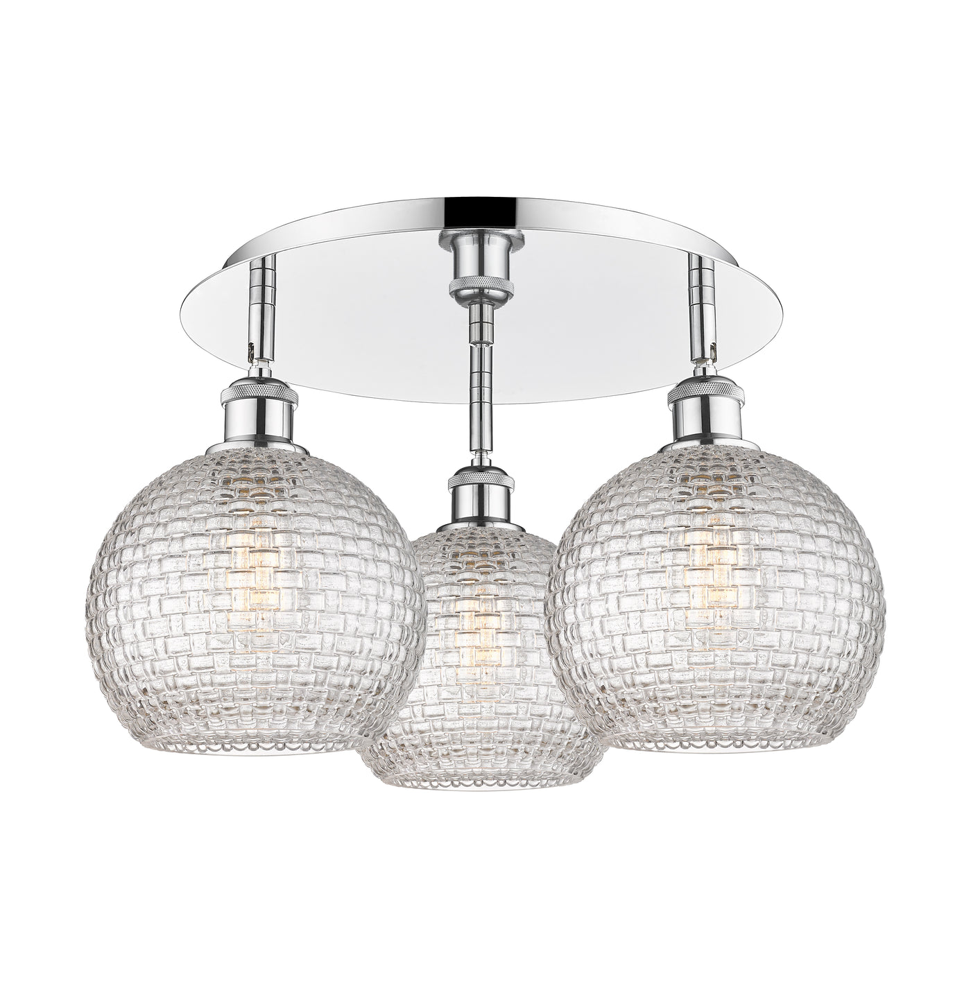 Ballston Semi-Flush Mount Satin Nickel