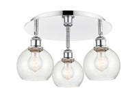 Ballston Semi-Flush Mount Satin Nickel
