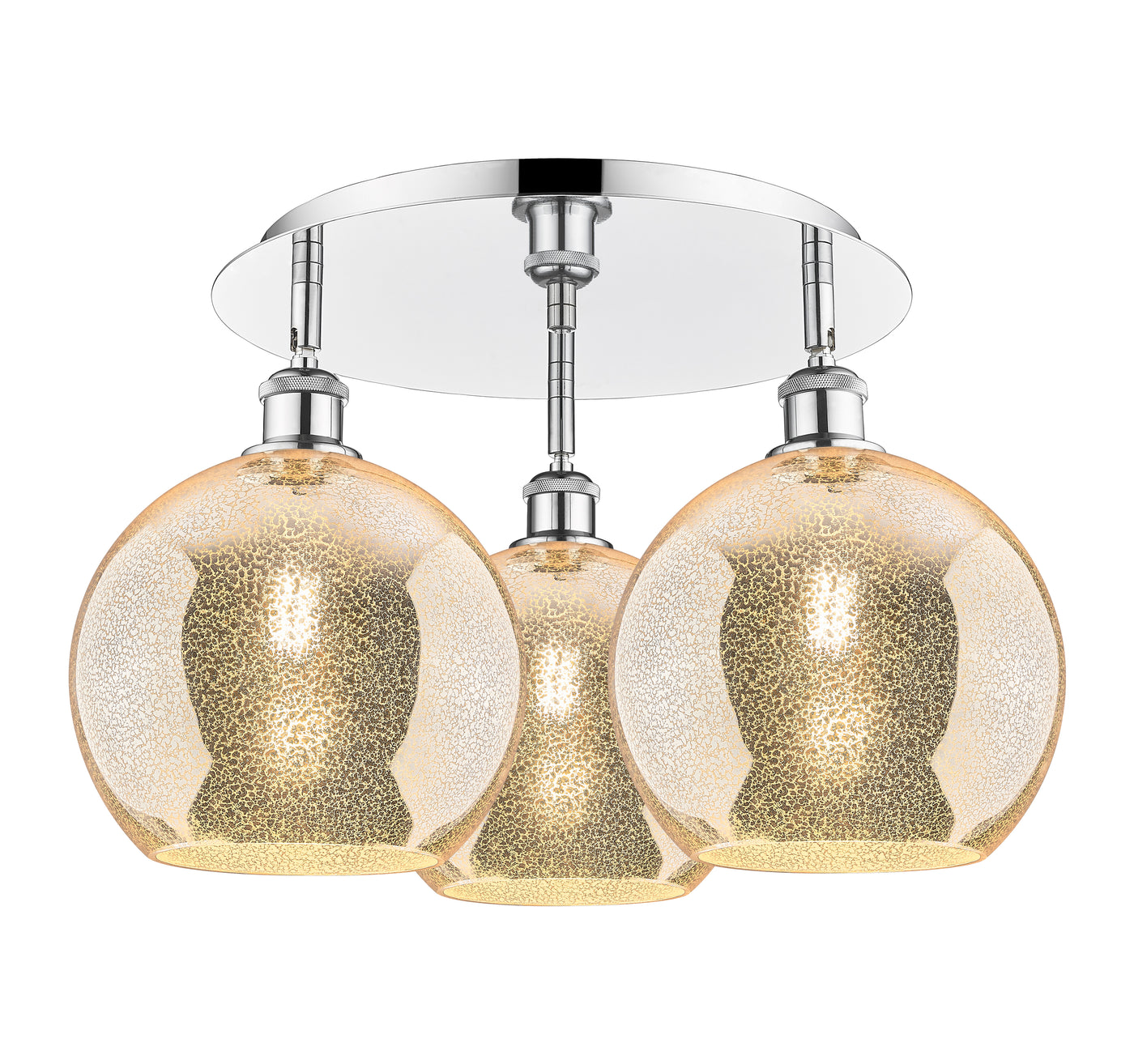 Ballston Semi-Flush Mount Satin Nickel