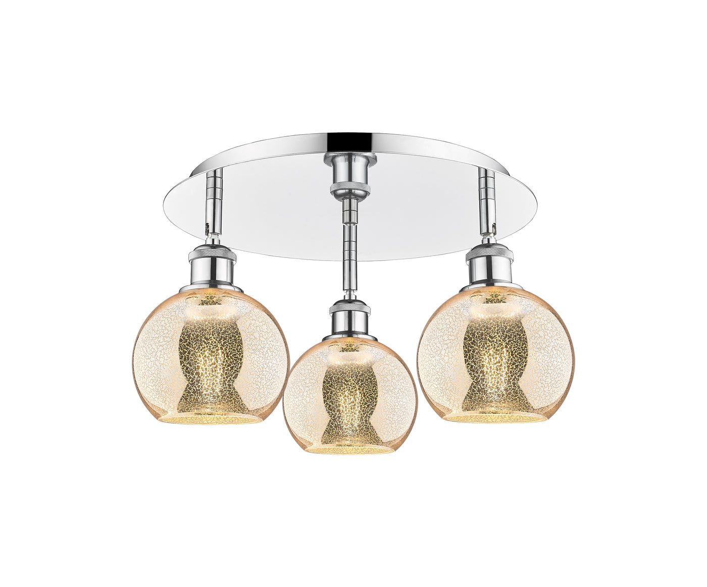 Ballston Semi-Flush Mount Satin Nickel