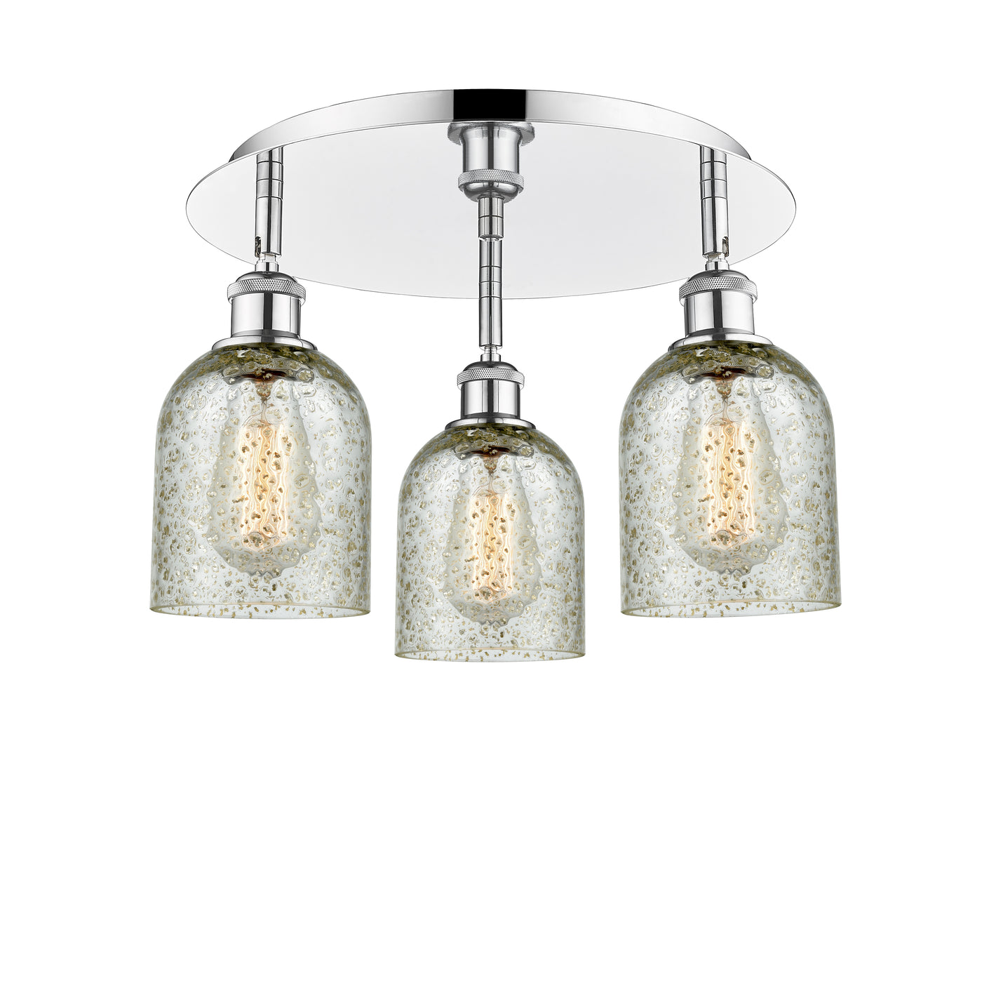 Ballston Semi-Flush Mount Satin Nickel
