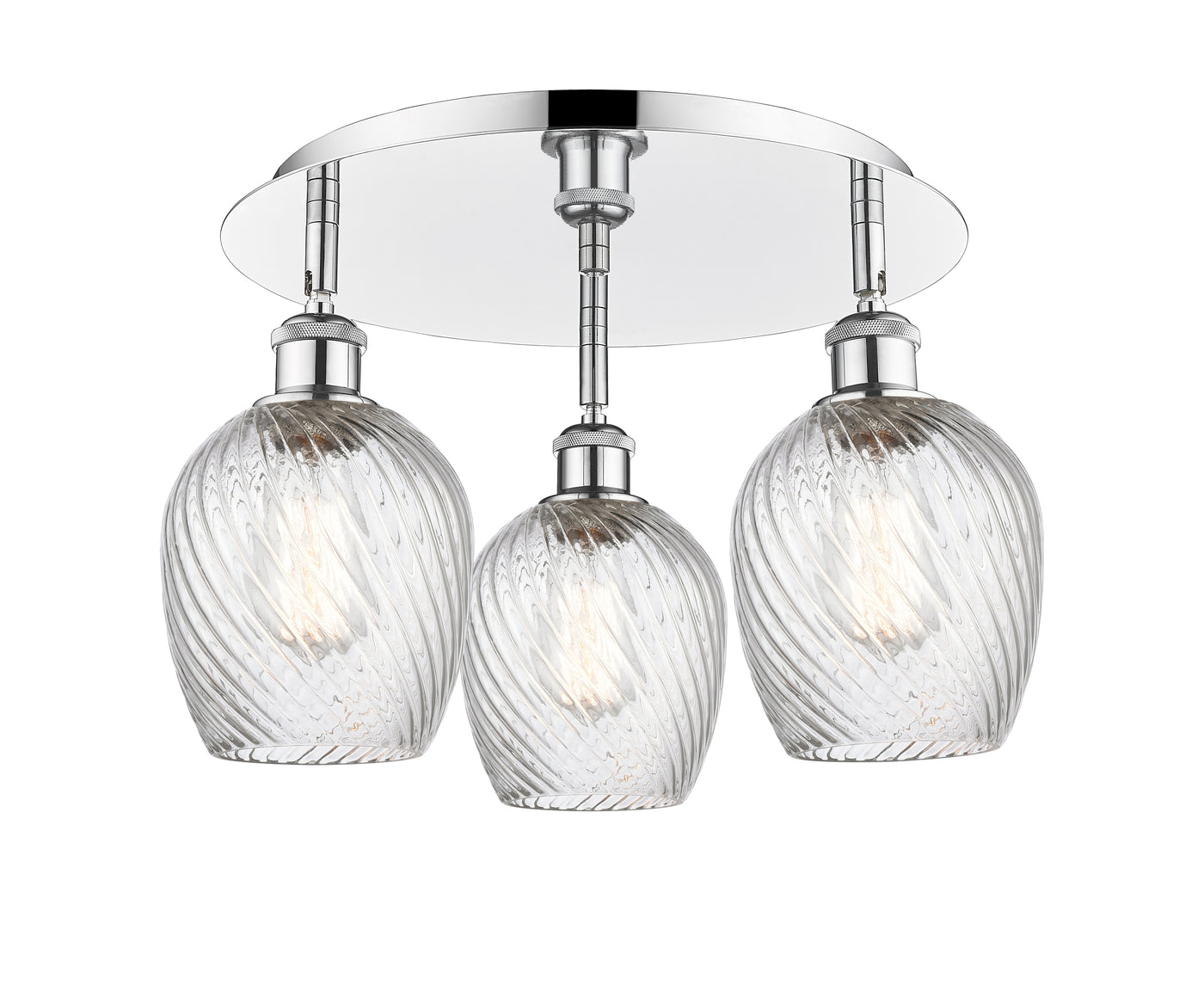 Ballston Semi-Flush Mount Satin Nickel