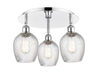 Ballston Semi-Flush Mount Satin Nickel