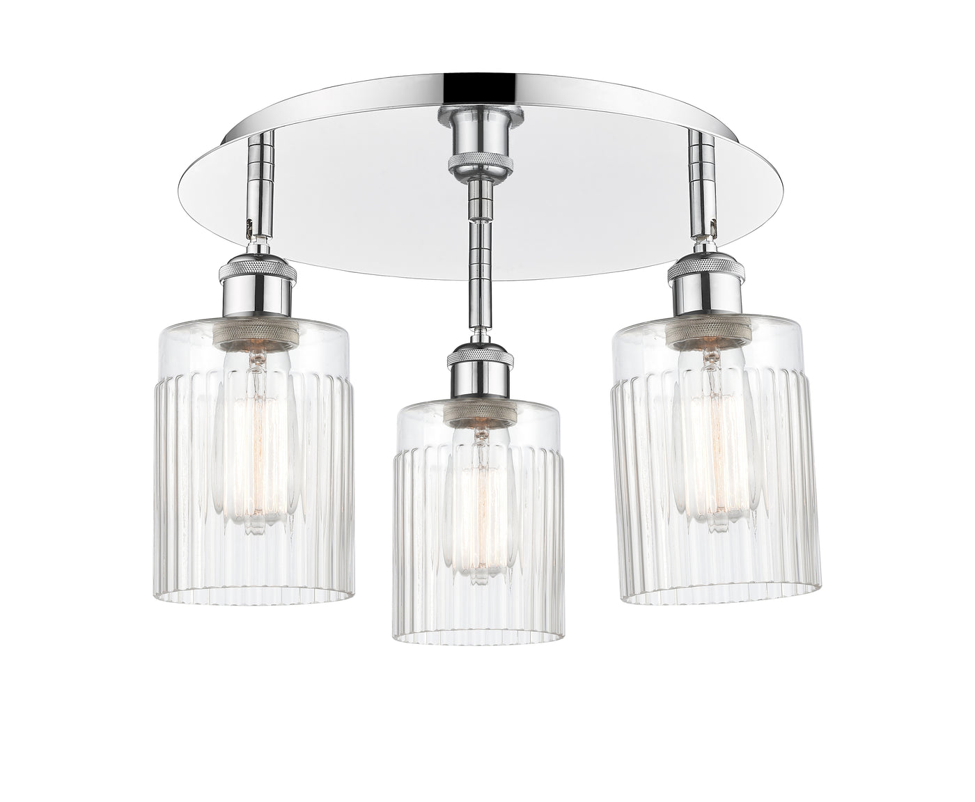 Ballston Semi-Flush Mount Satin Nickel