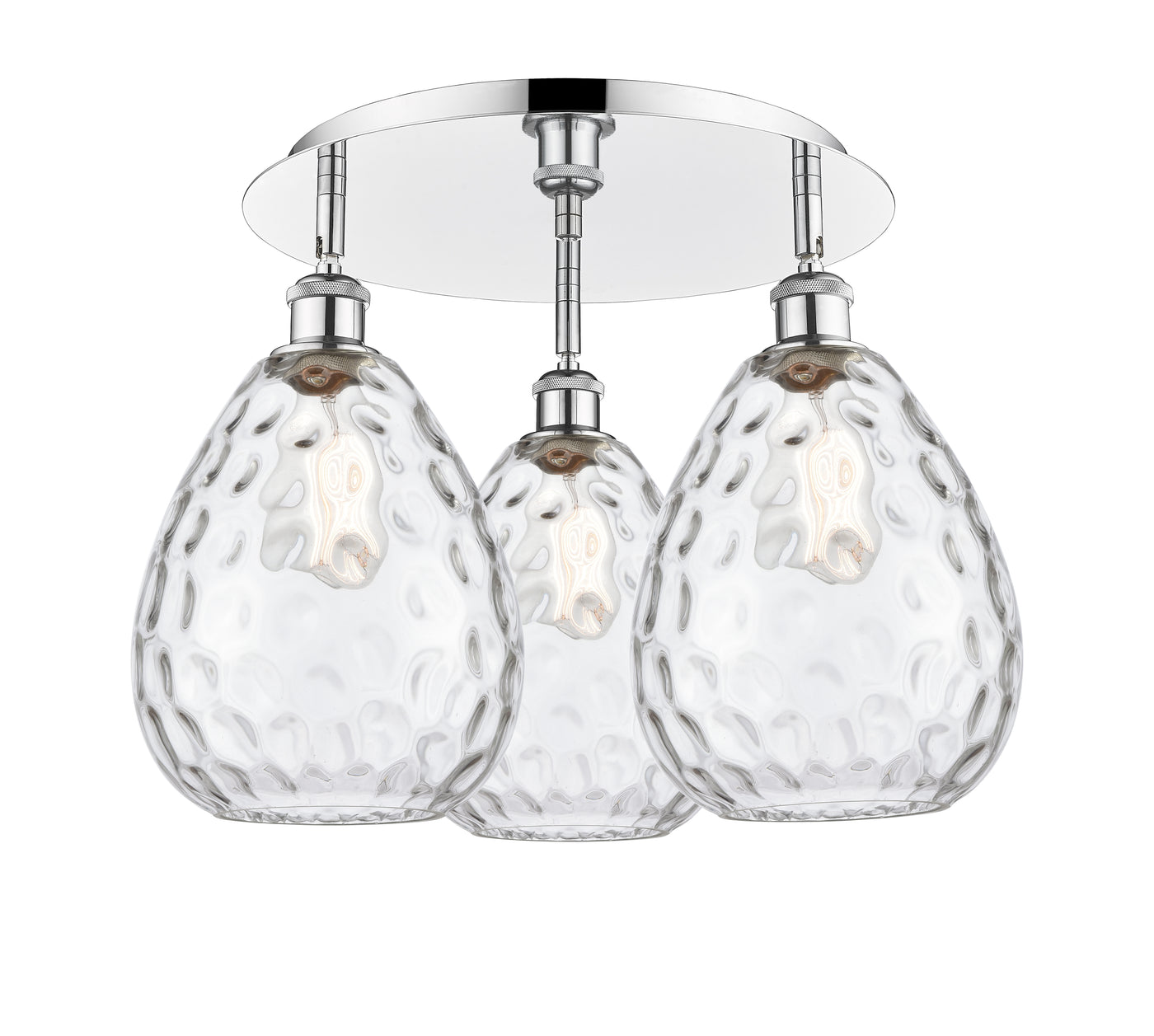 Ballston Semi-Flush Mount Satin Nickel