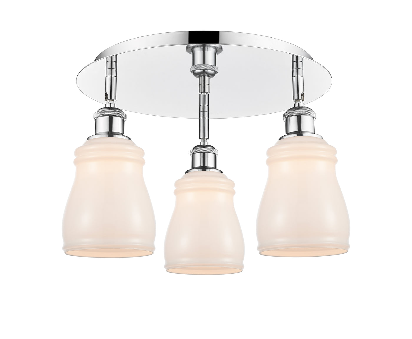 Ballston Semi-Flush Mount Satin Nickel
