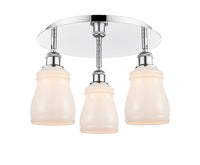 Ballston Semi-Flush Mount Satin Nickel
