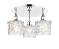 Ballston Semi-Flush Mount Satin Nickel
