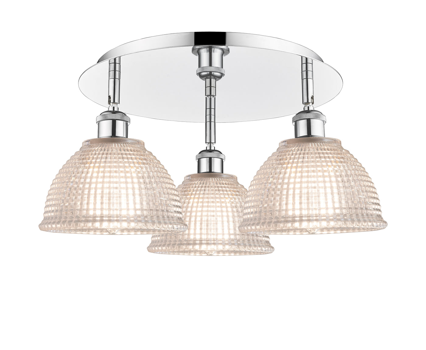 Ballston Semi-Flush Mount Satin Nickel