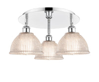 Ballston Semi-Flush Mount Satin Nickel