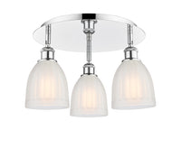 Ballston Semi-Flush Mount Satin Nickel