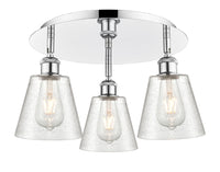 Ballston Semi-Flush Mount Satin Nickel
