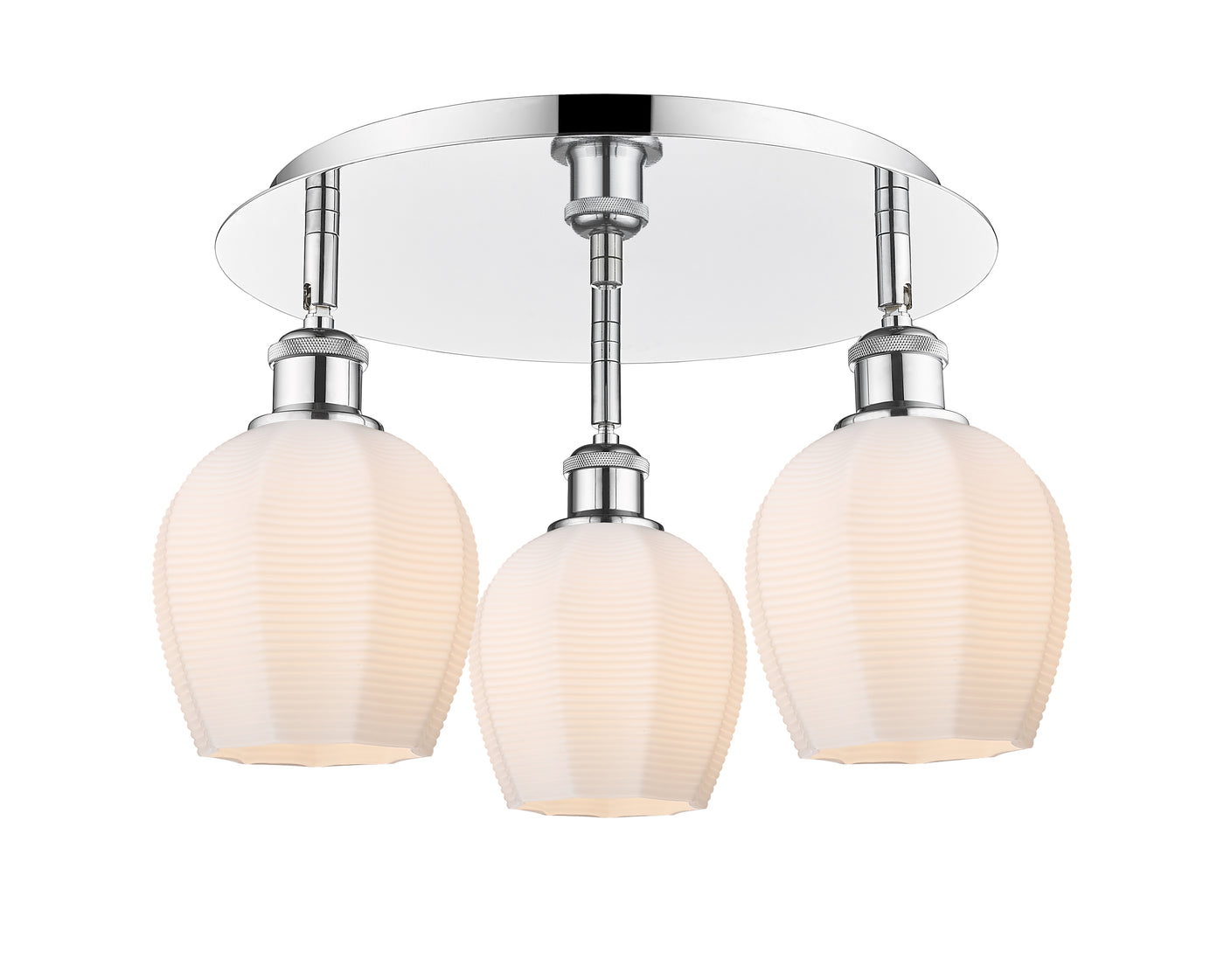 Ballston Semi-Flush Mount Satin Nickel