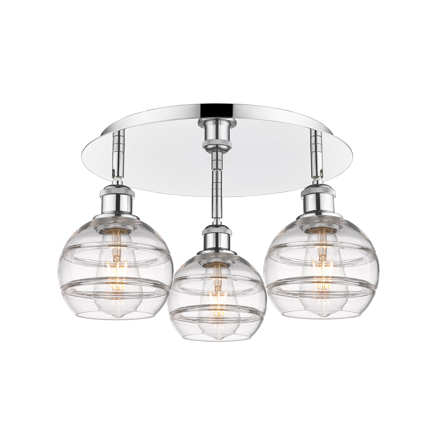Ballston Semi-Flush Mount Satin Nickel