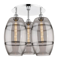 Ballston Semi-Flush Mount Satin Nickel