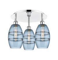 Ballston Semi-Flush Mount Satin Nickel