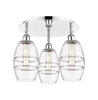Ballston Semi-Flush Mount Satin Nickel