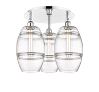 Ballston Semi-Flush Mount Satin Nickel