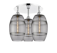 Ballston Semi-Flush Mount Satin Nickel