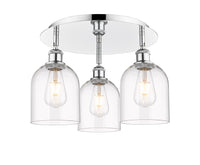 Ballston Semi-Flush Mount Satin Nickel