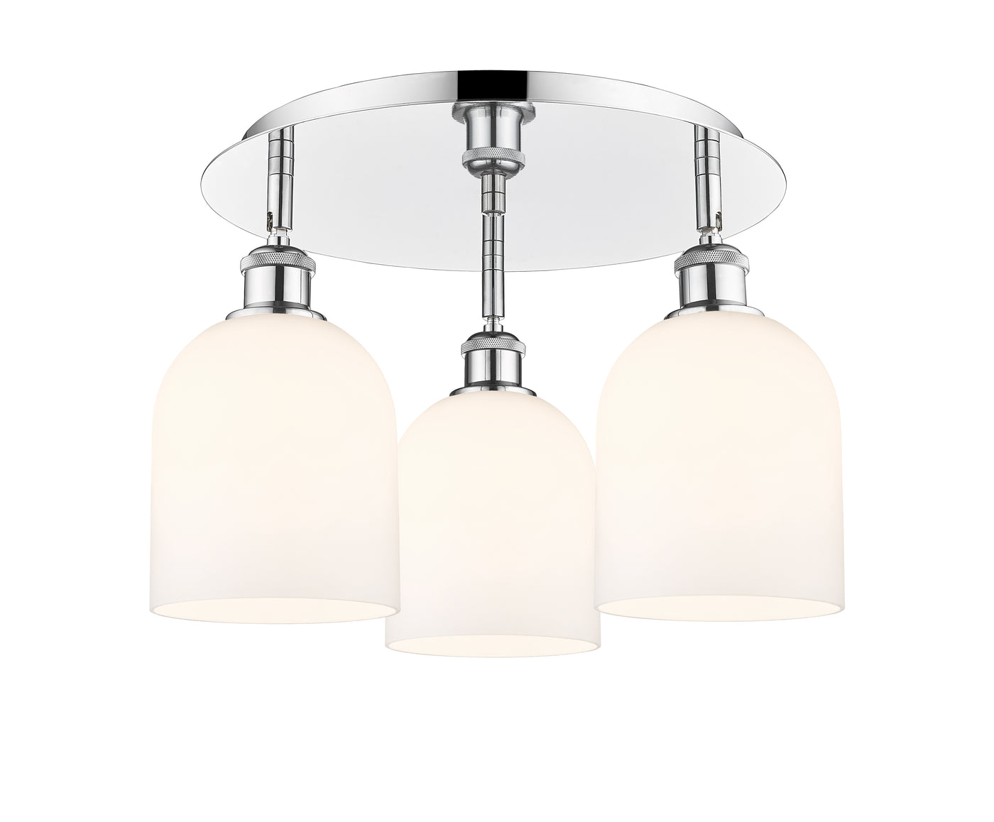 Ballston Semi-Flush Mount Satin Nickel