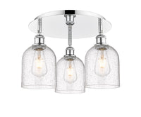 Ballston Semi-Flush Mount Satin Nickel