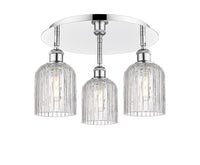 Ballston Semi-Flush Mount Satin Nickel